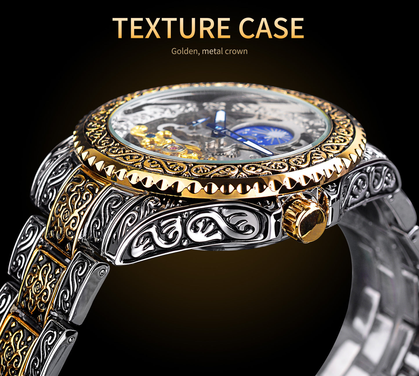 Forsining Skeleton Tourbillon Watch – Luxury Mechanical Timepiece for Men UK