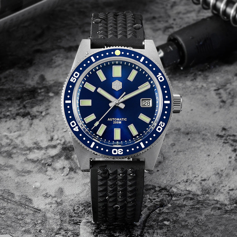 Shiavor Abyss Series – Submersible Mechanical Watch (Sapphire Edition)