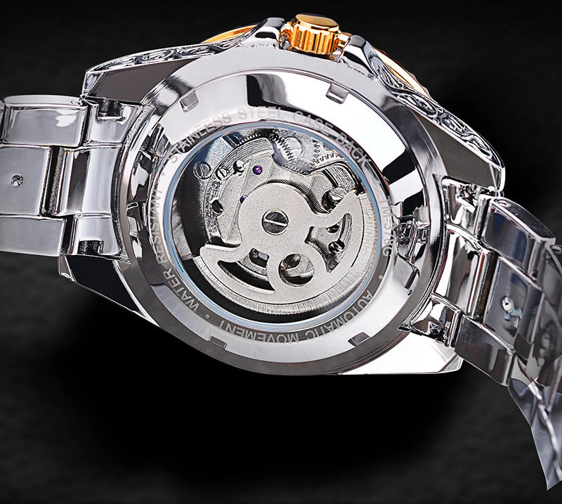 Forsining Skeleton Tourbillon Watch – Luxury Mechanical Timepiece for Men UK