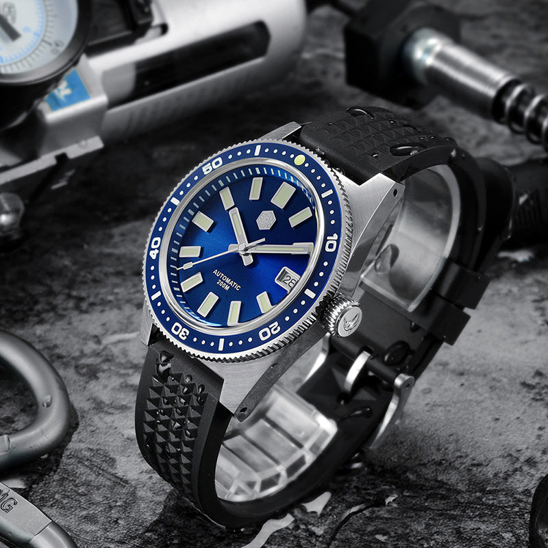 Shiavor Abyss Series – Submersible Mechanical Watch (Sapphire Edition)