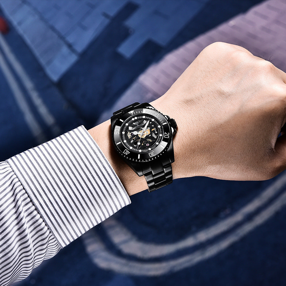 Shiavor Pagani Steel – Men’s Automatic Luxury Watch