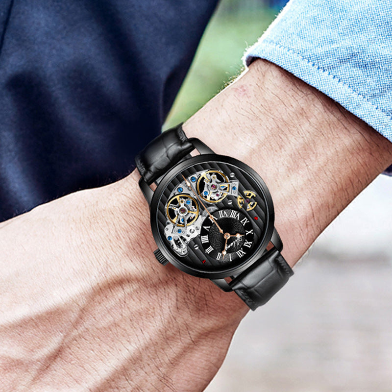 Shiavor Urban Series – Automatic Mechanical Watch (Steel Edition)