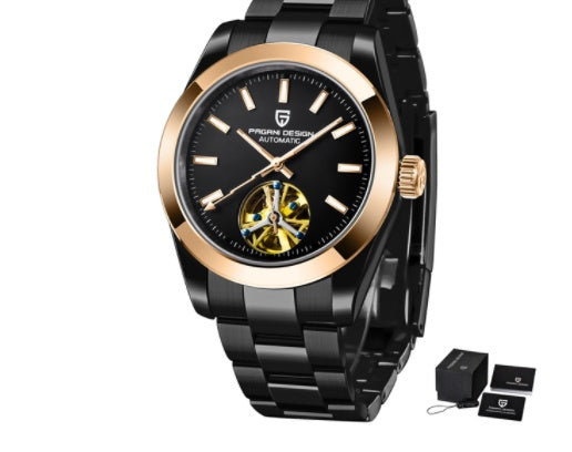 Shiavor Pagani PD‑1658 – Men’s Automatic Steel Watch